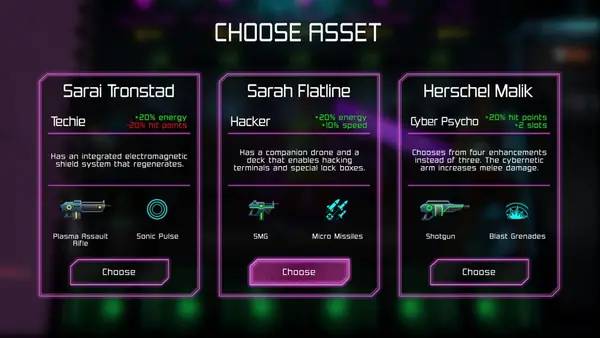 Процесс взаимодействия с другими участниками Neon Chrome