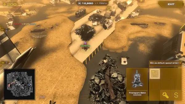 Процесс взаимодействия с другими участниками Nuclear Dawn