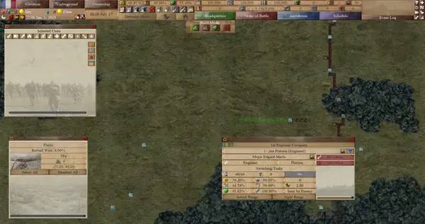 Процесс взаимодействия с другими участниками On The Western Front