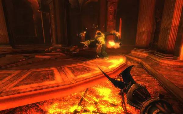 Процесс взаимодействия с другими участниками Painkiller Resurrection