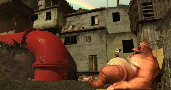 Процесс взаимодействия с другими участниками Papo and Yo