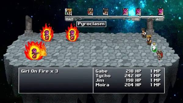 Процесс взаимодействия с другими участниками Penny Arcade's On the Rain-Slick Precipice of Darkness 3