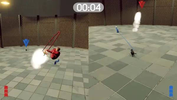 Процесс взаимодействия с другими участниками PLAY DOG PLAY TAG