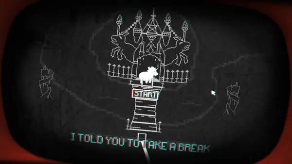 Процесс взаимодействия с другими участниками Pony Island