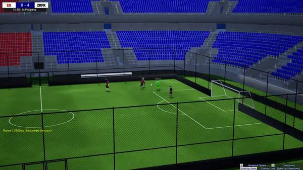 Процесс взаимодействия с другими участниками Pro Soccer Online