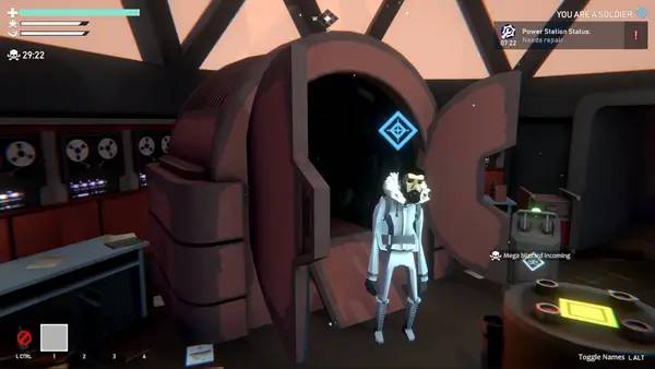 Процесс взаимодействия с другими участниками Project Winter