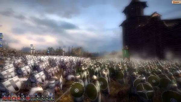 Процесс взаимодействия с другими участниками Real Warfare 2 Northern Crusades