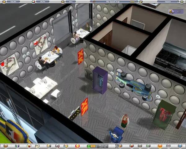 Процесс взаимодействия с другими участниками Restaurant Empire 2