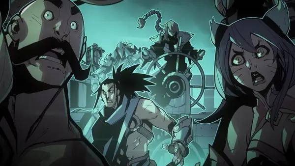 Процесс взаимодействия с другими участниками Ruined King  A League of Legends Story