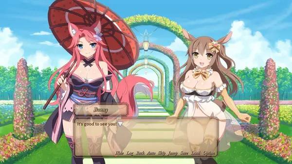 Процесс взаимодействия с другими участниками Sakura Dungeon