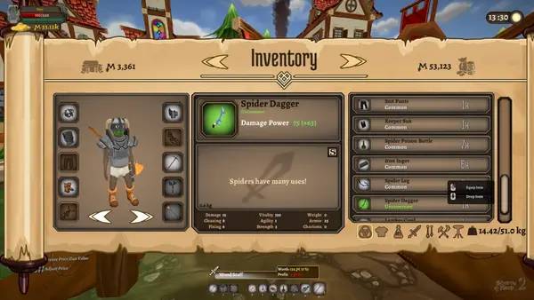 Процесс взаимодействия с другими участниками Shoppe Keep 2