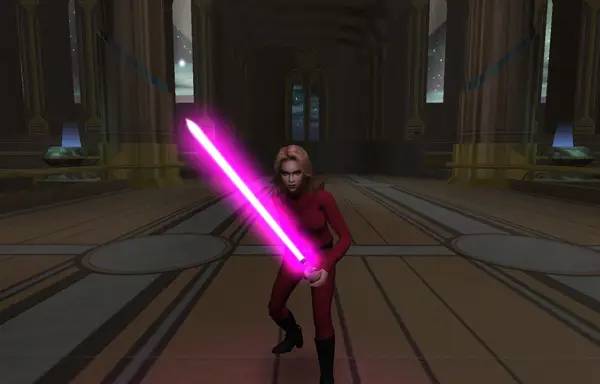 Процесс взаимодействия с другими участниками Star Wars Jedi Academy - Galactic Legacy