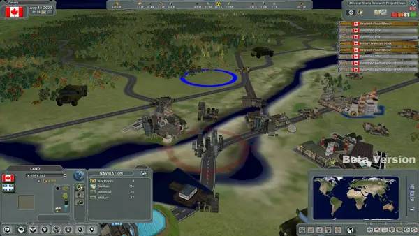 Процесс взаимодействия с другими участниками Supreme Ruler 2030