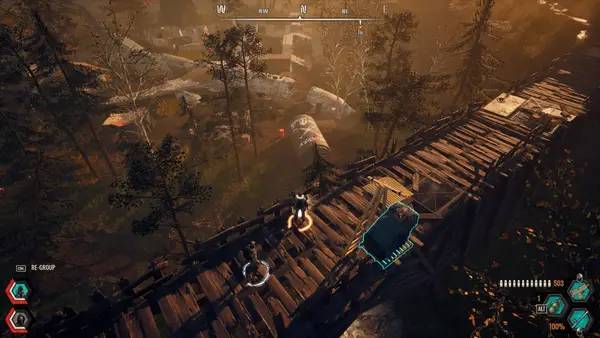 Процесс взаимодействия с другими участниками Survive the Fall