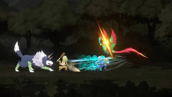 Процесс взаимодействия с другими участниками That Time I Got Reincarnated as a Slime ISEKAI Chronicles