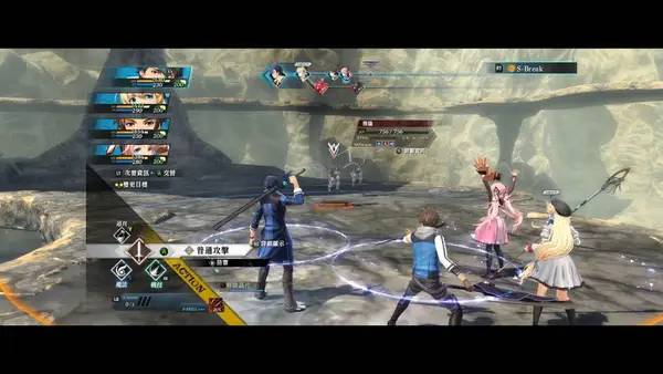 Процесс взаимодействия с другими участниками The Legend of Heroes  Kuro no Kiseki 2 CRIMSON SiN