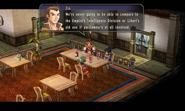 Процесс взаимодействия с другими участниками The Legend of Heroes  Trails in the Sky the 3rd