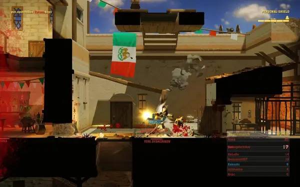 Процесс взаимодействия с другими участниками The Showdown Effect