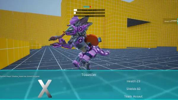 Процесс взаимодействия с другими участниками Toaster Arena