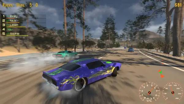 Процесс взаимодействия с другими участниками Traffic Chase