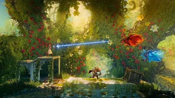 Процесс взаимодействия с другими участниками Trine 4 The Nightmare Prince