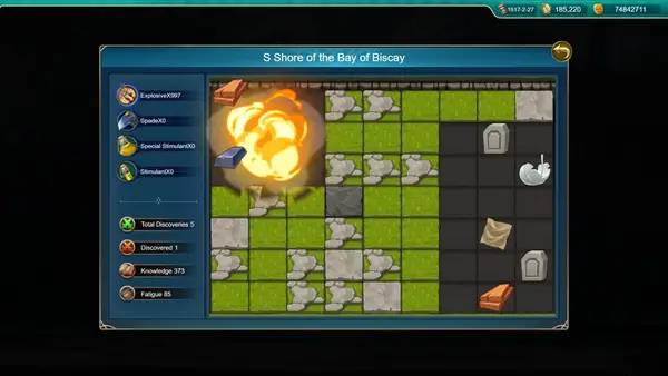 Процесс взаимодействия с другими участниками Uncharted Ocean