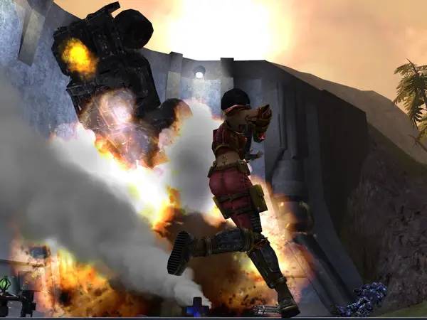 Процесс взаимодействия с другими участниками Unreal Tournament 2004  Editor's Choice Edition