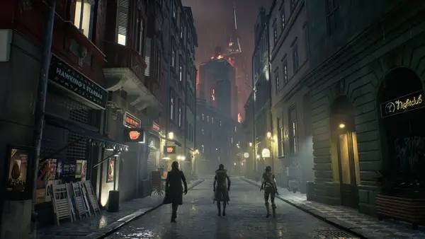 Процесс взаимодействия с другими участниками Vampire The Masquerade - Bloodhunt