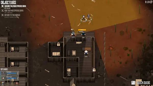 Процесс взаимодействия с другими участниками WESTSLINGERS