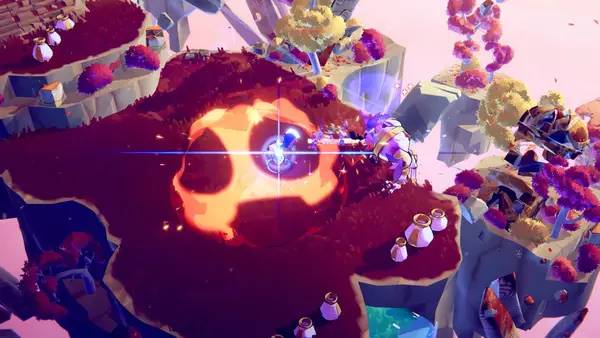 Процесс взаимодействия с другими участниками Windblown