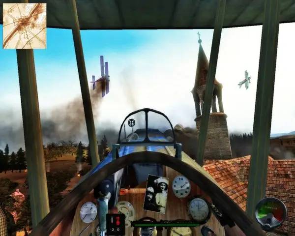 Процесс взаимодействия с другими участниками Wings of Honour Battles of the Red Baron