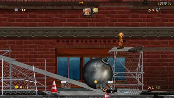 Сцена из внутреннего меню A-Men 2