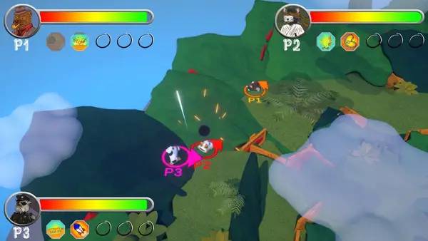 Сцена из внутреннего меню A-Vroom!