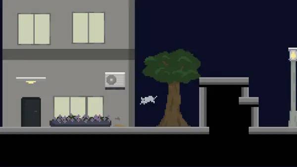 Сцена из внутреннего меню A Good Cat and The Graduate Life