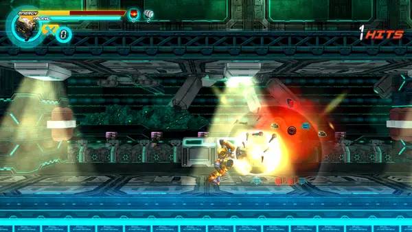 Сцена из внутреннего меню A.R.E.S. Extinction Agenda