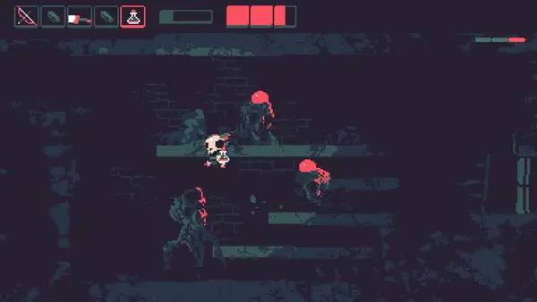 Сцена из внутреннего меню Acid Knife