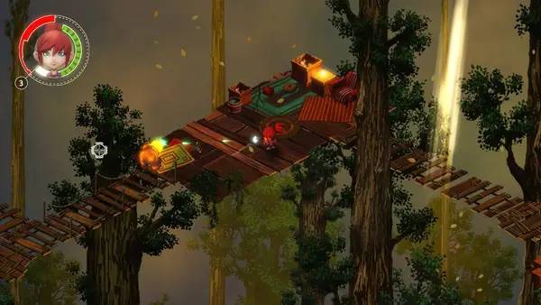 Сцена из внутреннего меню Addle Earth