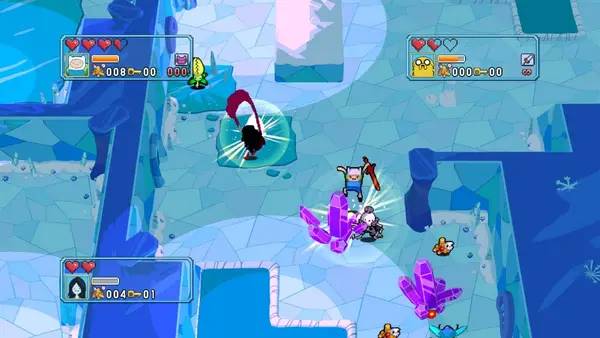 Сцена из внутреннего меню Adventure Time  Explore The Dungeon Because I DON’T KNOW!