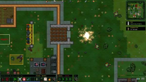 Сцена из внутреннего меню After the Collapse