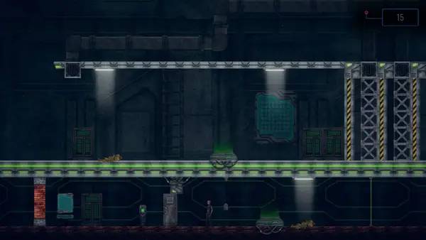 Сцена из внутреннего меню AGENT 00111