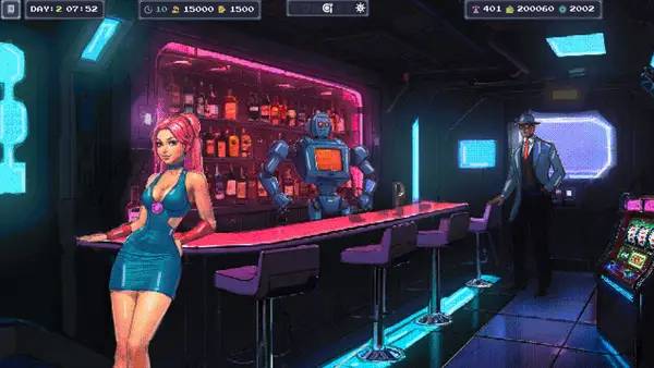 Сцена из внутреннего меню Agent Dunoz