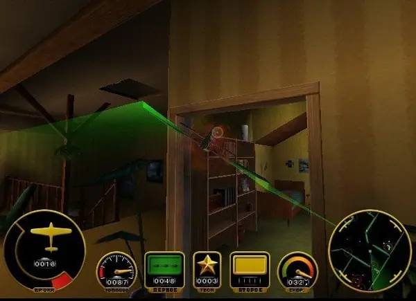 Сцена из внутреннего меню Airfix Dogfighter