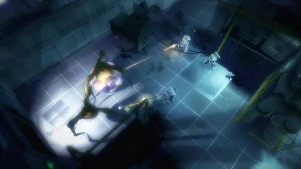 Сцена из внутреннего меню Alien Swarm