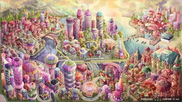 Сцена из внутреннего меню Alluna and Brie Re-Tentacled