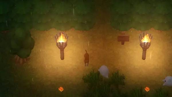 Сцена из внутреннего меню amazin' George 2