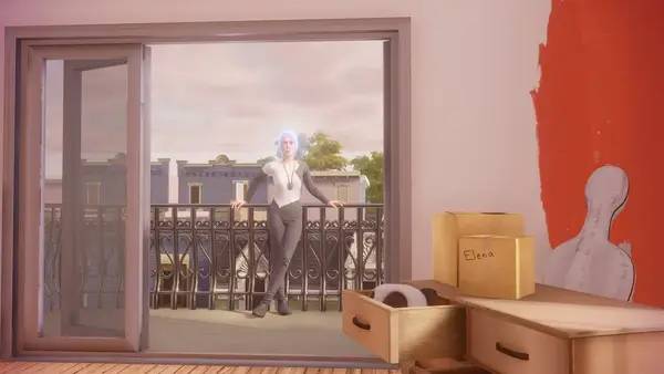 Сцена из внутреннего меню Anamorphine