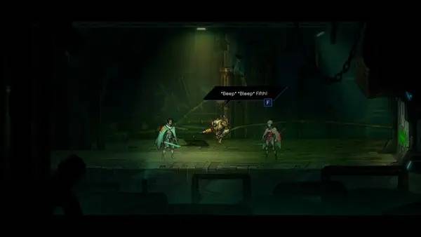 Сцена из внутреннего меню Anima Flux