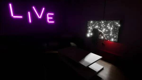 Сцена из внутреннего меню Anomaly Zero Twelve