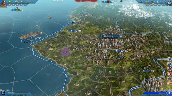 Сцена из внутреннего меню Ara History Untold