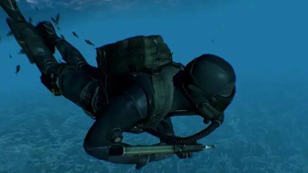 Сцена из внутреннего меню Arma 3